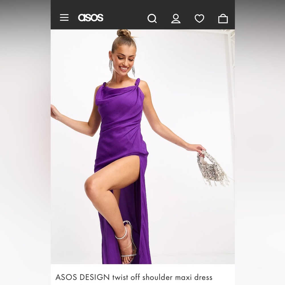 Asos Purple Gown